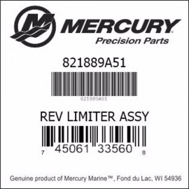 Mercury Rev Limiter 821889A51