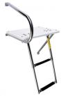 Garelick Outboard Swim Platform with 2 Step Telescoping Ladder 19536