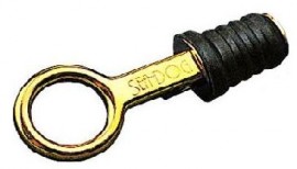 Brass Snap Handle Bilge Plug, 1"   5200701